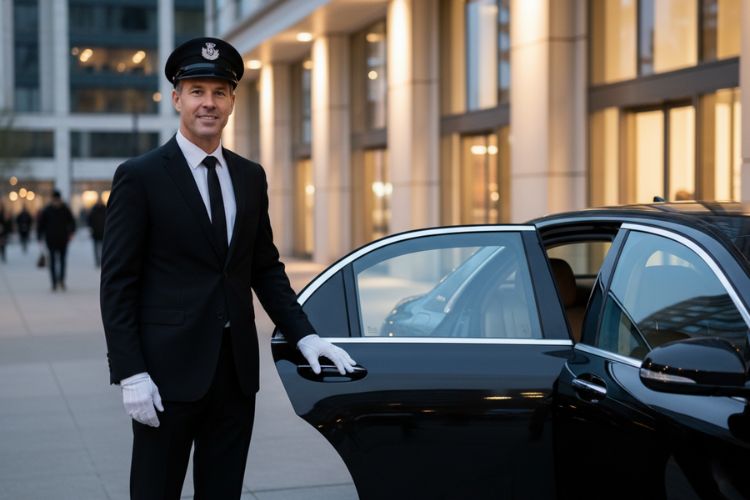 wedding day chauffeur