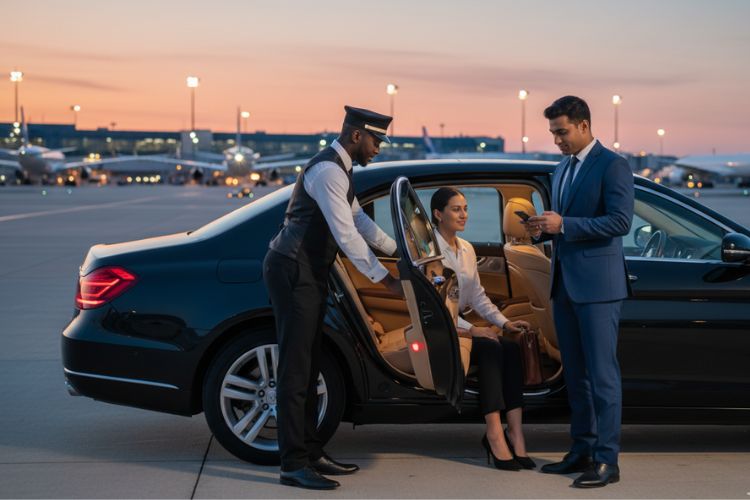 private airport ride