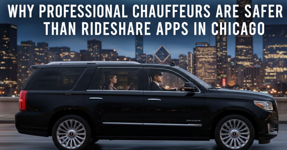 Why Professional Chauffeurs Are Safer Than Rideshare Apps In Chicago