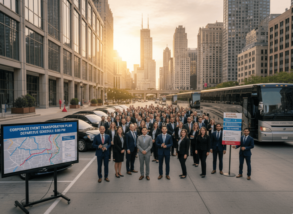 How to Plan Transportation for a Corporate Event in Chicago Without Last Minute Chaos